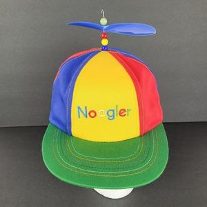 Google Noogler Beanie Snapback Hat with Spinning Propeller